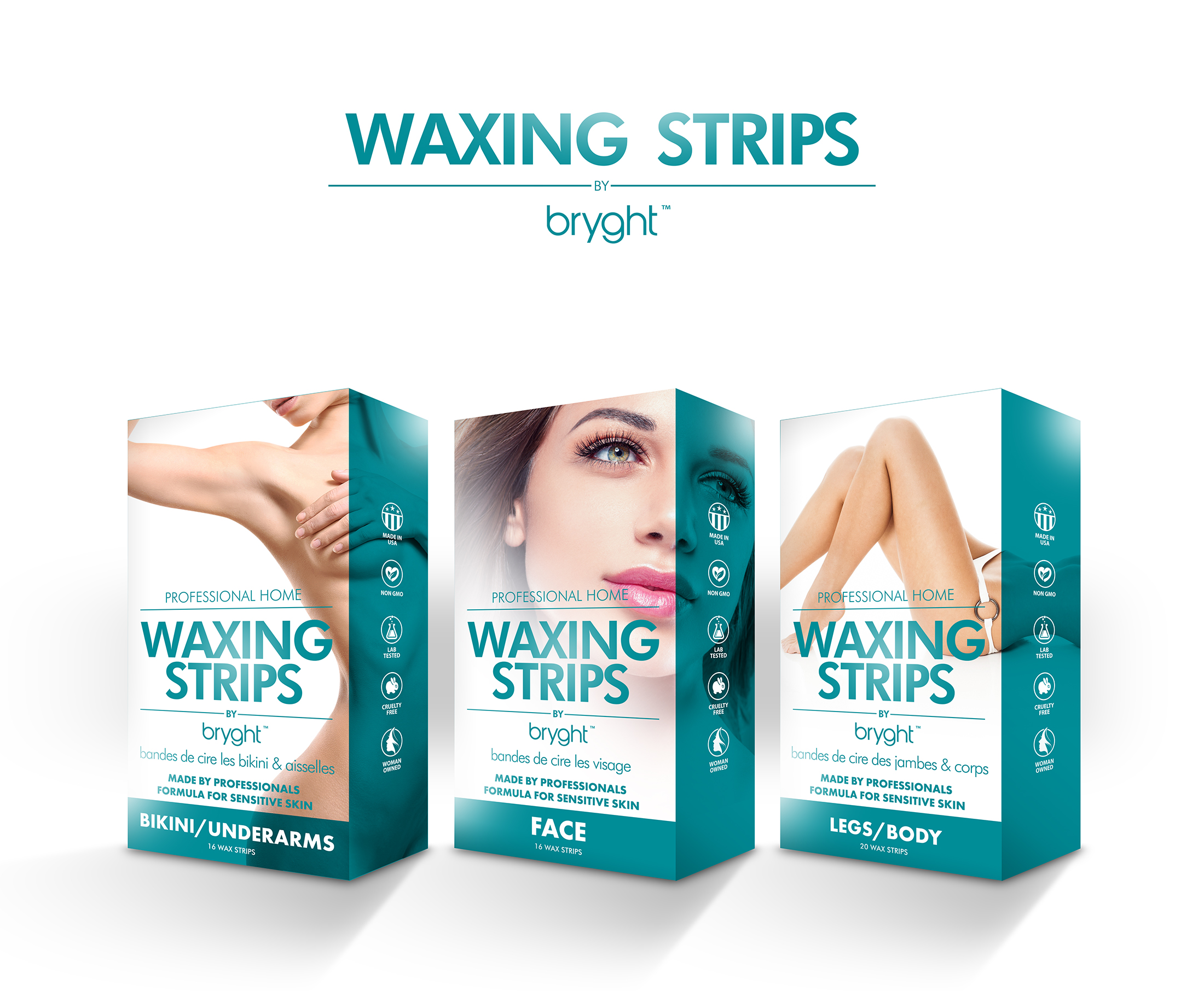 bryght waxing strips